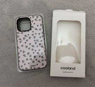 Funda iPhone 15 Pro Max Cooland Corazones