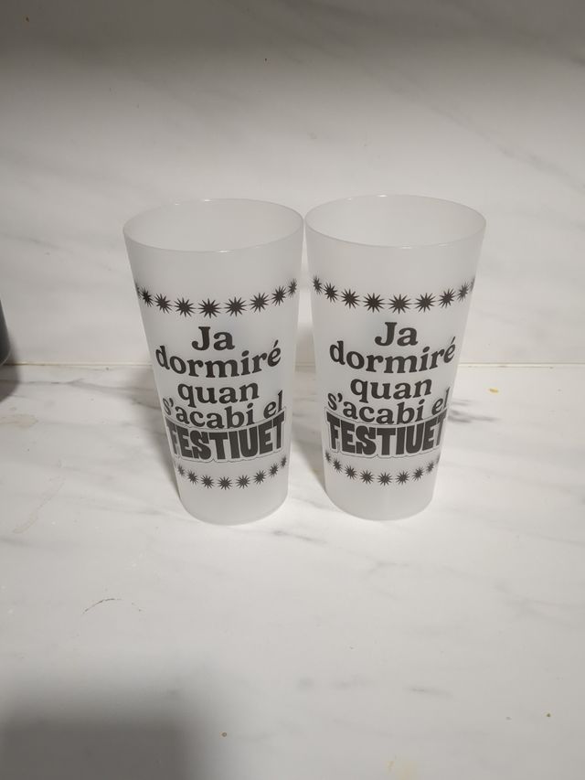 Vasos Estrella Damm (2 unidades)