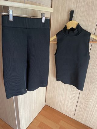 Conjunto de punto Rita Row negro