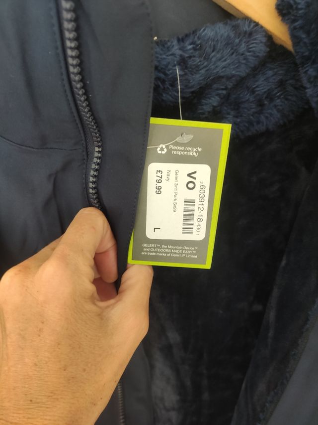 Chaqueta Hombre Gelert Azul