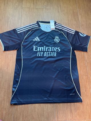 Camiseta Real Madrid Azul Marino Talla L