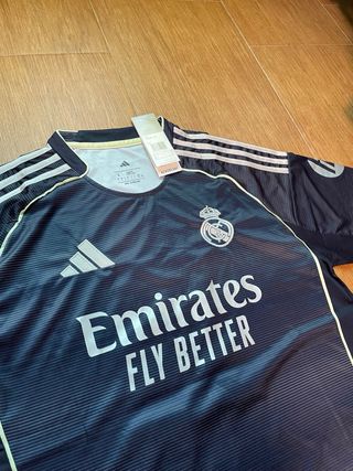 Camiseta Real Madrid Azul Marino Talla L