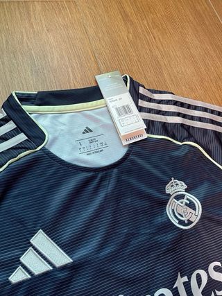 Camiseta Real Madrid Azul Marino Talla L