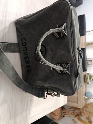 Bolso Converse Gris Portátil