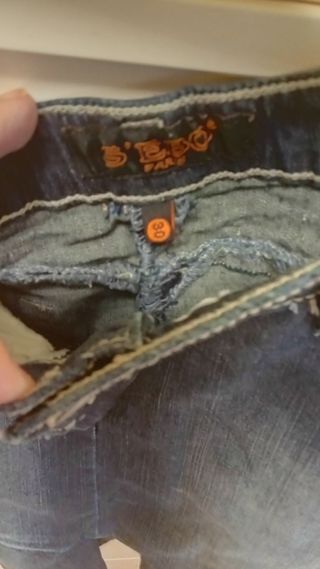 Falda vaquera mini Talla 40 como nueva.Sexi&origin