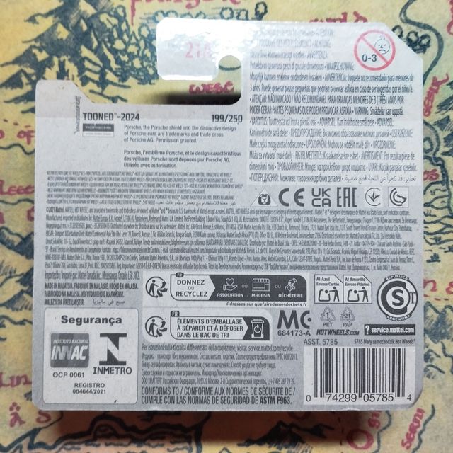 Hot Wheels Porsche 911 Turbo 3.6 (964) Tooned