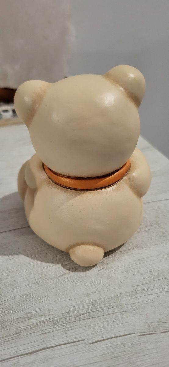 Orsetto Thun 11 cm con quadrifoglio