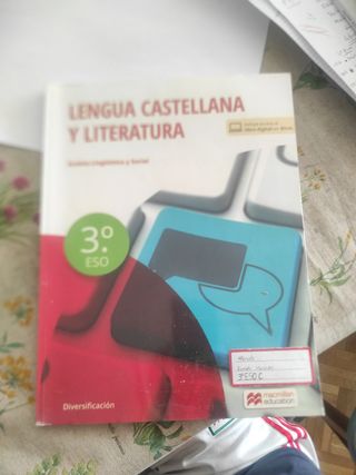 Lengua Castellana 3º - Libro de texto en format...