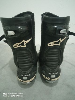 Botas Moto Alpinestar SMX Talla 44 Negras