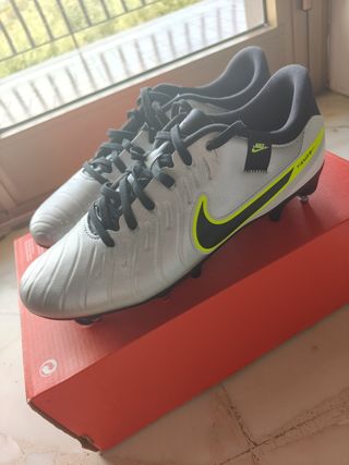 Scarpe da calcio Nike Tiempo Argento
