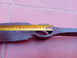 Hacha/Azadón antiguo 2 kilos y 42 cm