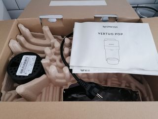 Cafetera Nespresso Vertuo Pop Lila REGALO Cápsulas