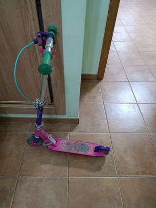 Patín infantil rosa