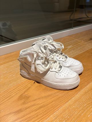 Nike Air Force 1 Mid (GS) Blancas