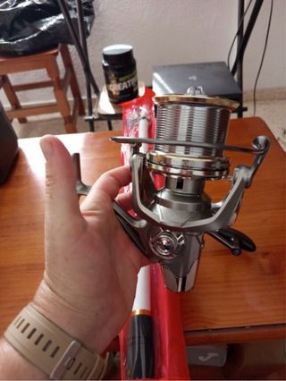 Caña y carrete surfcasting 3,60m