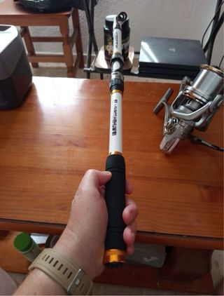 Caña y carrete surfcasting 3,60m