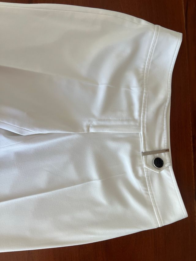 Pantalón Calvin Klein Blanco Talla 2