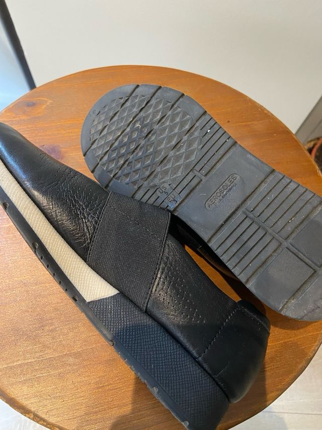 Zapatos negros cómodos T36