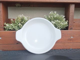 Pentolina bassa portafrutta vintage smaltata