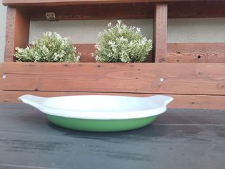 Pentolina bassa portafrutta vintage smaltata