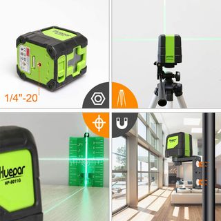 NIVEL LASER VERDE HUEPAR 30M (NUEVO)