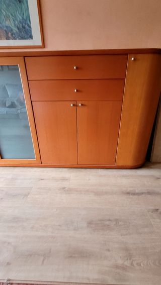 Salón , mueble tv ,  aparador  y vitrina comedor v