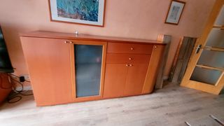 Salón , mueble tv ,  aparador  y vitrina comedor v