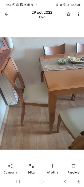 Salón , mueble tv ,  aparador  y vitrina comedor v