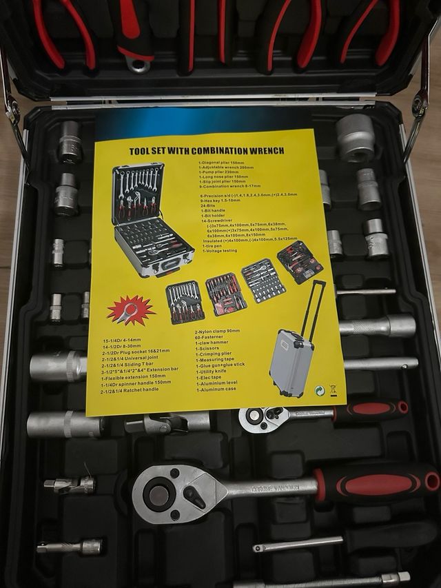 Maletín de herramientas completo