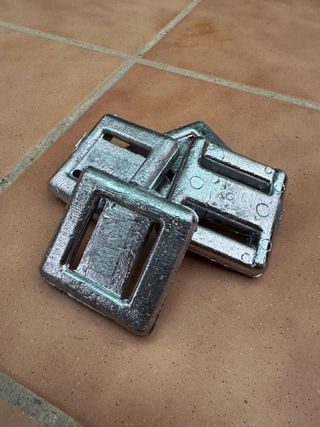 Plomos de 1 kg de buceo/snorkel bajo pedido