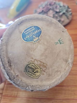 Contenitore portagioie vintage Capodimonte