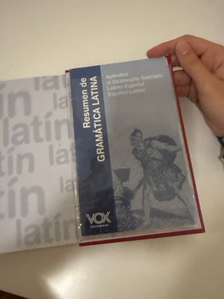 DICCIONARIO ILUSTRADO LATÍN INCLUYE EL LIBRITO