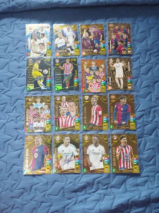 Cartas de fútbol Panini