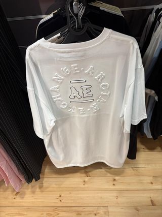 Camiseta Oversize Hombre Blanca
Talla XL
