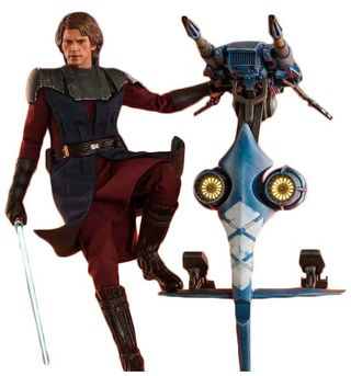 Hot Toys Anakin Skywalker y STAP