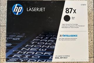 Toner HP 87X Originale CF287X Nero