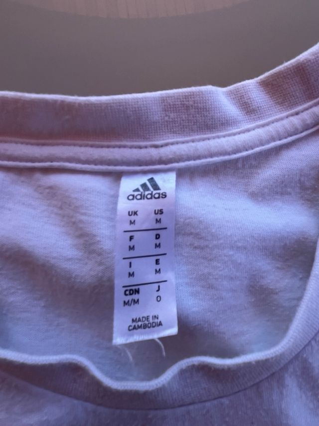 Camiseta Adidas Real Madrid Blanca