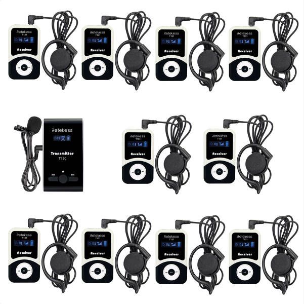 Sistema de guía inalámbrico Retekess T130S#1100001