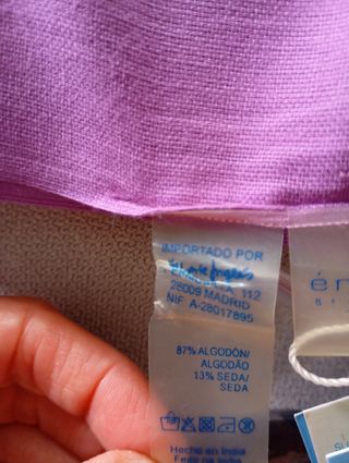 Fular/pareo marca Énfasis