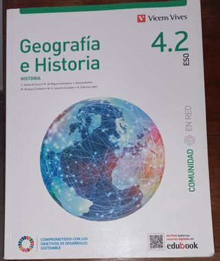 Libros de geografía e historia de 4 de la ESO