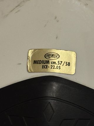Casco moto Premier bianco