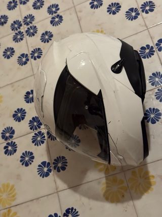 Casco moto Premier bianco