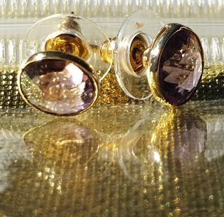 Pendientes Seed Morado de Acus