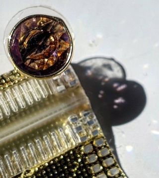 Pendientes Seed Morado de Acus