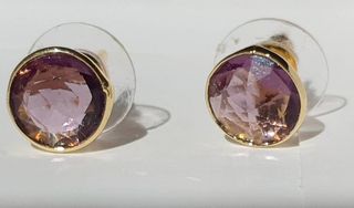 Pendientes Seed Morado de Acus