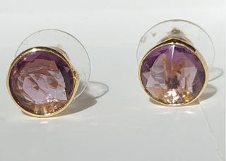 Pendientes Seed Morado de Acus