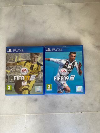 FIFA 17 y FIFA 19 PS4