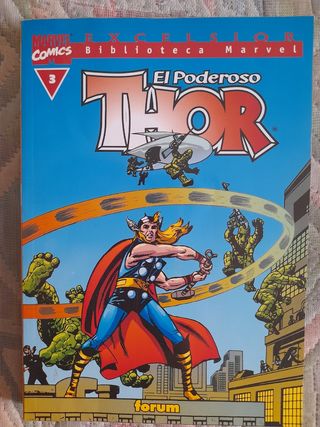 Cómic Biblioteca Marvel Thor a 4€ c/u.