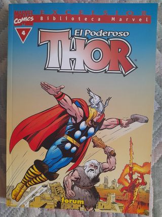 Cómic Biblioteca Marvel Thor a 4€ c/u.