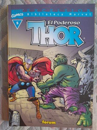 Cómic Biblioteca Marvel Thor a 4€ c/u.